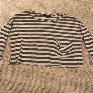 Long-Sleeve Striped Shirt